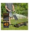 Механическая газонокосилка Fiskars StaySharp Plus Reel Mower 113872 (1015649) - 4