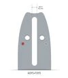 Шина OREGON 16"/40 см, 3/8", 1,3 мм (160SPEA095) - 3
