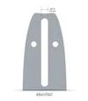 Шина OREGON 16"/40 см, 3/8'', 1,3 мм (160SXEA041) - 3