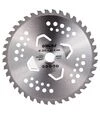 Диск для триммера Sigma с твердосплавными напайками &Oslash;255&times;25,4мм, 40Т, 4 подрезных лопата (5624601) - 1