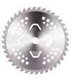 Диск для триммера Sigma с твердосплавными напайками &Oslash;255&times;25,4мм, 40Т, 4 подрезных лопата (5624601) - 2
