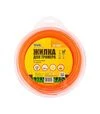 Волосінь для тримера MASTERTOOL зірка, 2,4 мм, 112 м блістер (19-1012) - 2