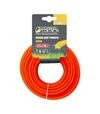 Волосінь для тримера MASTERTOOL зірка, 2,7 мм, 15 м (19-1027) - 2