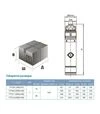Насос вихровий свердловинний Aquatica (Dongyin) 3SKm100, 750 Вт, 54 м, 40 л/хв, &Oslash;75 мм, для чистої води (777302) - 3