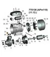 Насос вихровий LEO 3.0 APm110 1100 Вт, 85 м, 70 л/хв, для чистої води (775136) - 3