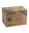 Насос циркуляційний Wetron 65 Вт, 4 м, 63 л/хв, &Oslash;1 1/2" 180 мм, з гайками &Oslash;1" (774512) - 6