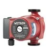 Насос циркуляційний Wetron 75 Вт, 4 м, 45 л/хв, &Oslash;1 1/2" 130 мм, з гайками &Oslash;1", бордо (774213) - 1