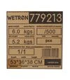 Гідроакумулятор горизонтальний Wetron HTw50SS, 50 л, з нержавіючої сталі (779213) - 7