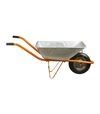 Тачка садовая Flora одноколесная, 58 л, 120 кг, колесо 14" (5055324) - 6