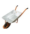 Тачка садовая Flora одноколесная, 58 л, 120 кг, колесо 14" (5055324) - 9
