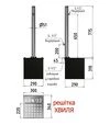 Колонка садовая круглая РІВНИНА Light 50 мм, со сферическим верхом, с 2 кранами, дренажным модулем и решеткой "Волна" (20205-2Хв) - 2