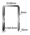 Пневмостеплер Sigma для скобы 12,8 мм, 6-16 мм (6713011) - 10