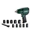 Пневмогайковерт ударний Metabo DSSW 360, 1/2", 360 Нм + набір аксесуарів (604118500) - 1