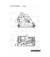 Пила погружная аккумуляторная Metabo KT 18 LTX 66 BL, 18 В + FS 160, без АКБ и ЗУ (691172840) - 5
