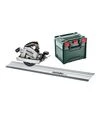 Дискова (циркулярна) пила акумуляторна Metabo KS 18 LTX 66 BL + FS 160, без АКБ та ЗП (691194840) - 1