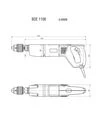 Дриль Metabo BDE 1100, 1100 Вт (600806000) - 3