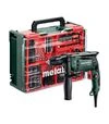 Дрель ударная Metabo SBE 650, 650 Вт + набор Mobile Workshop (600742710) - 1