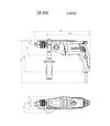 Дрель ударная Metabo SB 850-2, 850 Вт, ключевой патрон (600780000) - 3