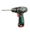 Дрель-шуруповерт ударная аккумуляторная Metabo PowerMaxx SB, 12 В, кейс (600385500) - 1