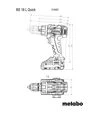 Дриль-шуруповерт акумуляторний Metabo BS 18 L Quick, кейс (614052500) - 2