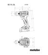 Дриль-шуруповерт акумуляторний Metabo BS 18 L BL, кейс (613155800) - 2