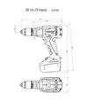 Дрель ударная аккумуляторная Metabo SB 18 LTX Impuls, без АКБ и ЗУ (602192840) - 2