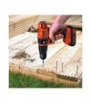 Дрель ударная аккумуляторная BLACK+DECKER BDCH188N, 18 В, 28 Нм, без АКБ и ЗП - 6