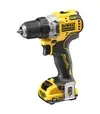 Дриль-шуруповерт акумуляторний DeWALT DCD703NT зі змінними насадками, без АКБ та ЗП, в кейсі TSTAK - 1