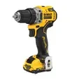 Дриль-шуруповерт акумуляторний DeWALT DCD703NT зі змінними насадками, без АКБ та ЗП, в кейсі TSTAK - 3