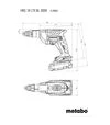 Шуруповерт аккумуляторный Metabo HBS 18 LTX BL 3000, 18 В, 2x2 А*Год, кейс (620062500) - 2