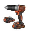 Дрель-шуруповерт ударная аккумуляторная BLACK+DECKER BL188KB, 18 В, 1,5 Агод, в кейсе - 2