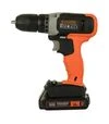 Дриль-шурупокрут акумуляторний BLACK+DECKER BCD001C1, 18 В, 1,5 Агод - 2