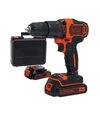 Дриль-шурупокрут ударний акумуляторний BLACK+DECKER BDCHD18KB, 18 В, 1,5 Агод - 1