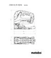Електролобзик акумуляторний Metabo STAB 18 LTX 150 BL, без АКБ та ЗП (601503850) - 2