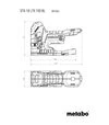 Електролобзик акумуляторний Metabo STAB 18 LTX 150 BL, без АКБ та ЗП (601503850) - 3