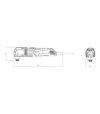 Реноватор Metabo MT 400 Quick, 400 Вт, кейс (601406500) - 2