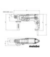Перфоратор Metabo KHE 2445, SDS-Plus, 800 Вт, кейс (601709500) - 2