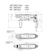 Перфоратор Metabo KHE 2660 Quick, SDS-Plus, 850 Вт, кейс (600663500) - 3