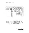 Перфоратор комбинированный Metabo KHEV 11-52 BL, SDS-Max, 1500 Вт, кейс (600767500) - 3