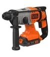 Перфоратор аккумуляторный BLACK+DECKER BCD900E2K, SDS-Plus, 18 В, в кейсе - 2