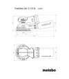 Шлифмашина эксцентриковая аккумуляторная Metabo PowerMaxx SXA 12-125 BL, без АКБ и ЗУ (602035840) - 2