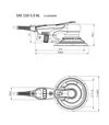 Шліфмашина ексцентрикова Metabo SXE 150-5,0 BL, 350 Вт, 150 мм, metaBOX (615050700) - 3