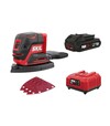 Шліфмашина вібраційна акумуляторна SKIL 3720 CC Compact, 20 В, 2,5 А*год (SR1E3720CC+BC1E3110A) - 1