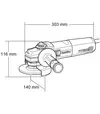 Кутова шліфмашина Makita GA5040 - 2