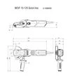 Угловая шлифмашина Metabo WEVF 10-125 Quick Inox, 1000 Вт (613080000) - 2
