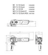 Кутова шліфмашина Metabo WEV 15-125 Quick, 1550 Вт (600468000) - 4