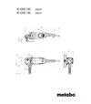 Кутова шліфмашина Metabo W 2200-180, 2200 Вт (606434010) - 4