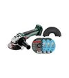 Кутова шліфмашина акумуляторна Metabo W 18 L BL 9-125 + набір дисків, без АКБ та ЗП (691224000) - 1