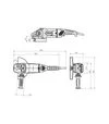 Кутова шліфмашина Metabo WEA 26-230 MVT Quick, 2600 Вт, 230 мм, автобаланс (606476000) - 2