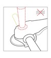 Угловая шлифмашина аккумуляторная Wurth AWS 18-125P COMPT-1, M-CUBE 18 В Li-ion, без АКБ и ЗУ (5701446000) - 10